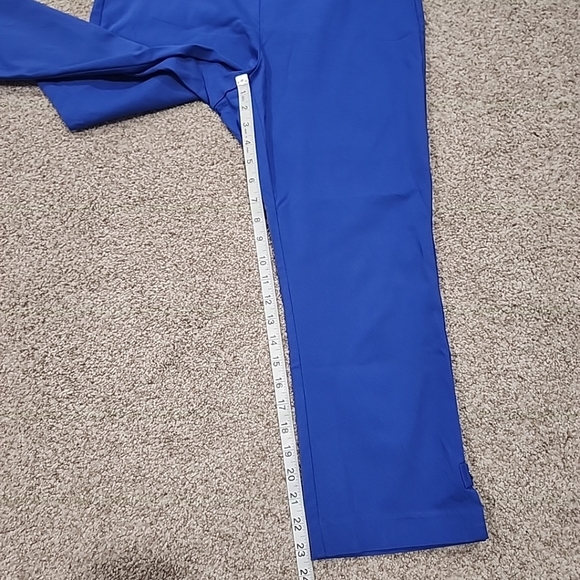 Rafaella Womens 12 Royal Blue Capri Pant - Picture 7 of 8